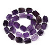 Natural Amethyst Beads Strands G-T138-06-3