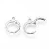 Tarnish Resistant 304 Stainless Steel Leverback Earring Findings STAS-S073-01-4