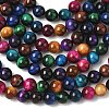 Natural Tiger Eye Beads Strands X-G-G101-8mm-6-2