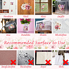 3 Sheets 3 Styles PVC Waterproof Decorative Stickers DIY-WH0404-096-7
