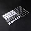 4-Rows 6 Grids Acrylic Organizer Storage Boxes CON-R030-05-3