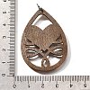 Poplar Wood Pendants FIND-B045-07-3