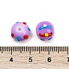 Baking Paint Glass Enamel Beads LAMP-R004-05G-4