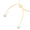 Natural Mixed Gemstone Bullet Link Bracelets BJEW-JB09903-01-5