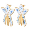 304 Stainless Steel Stud Earrings SA-CBA065A-03B-G-2