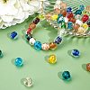 Handmade Luminous Lampwork Beads LAMP-NB0001-11-5