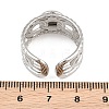 304 Stainless Steel Cuff Ring Components SA-CBA82C8-01A-P-3