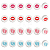 CHGCRAFT 16Pcs 4 Style Food Grade Eco-Friendly Silicone Beads SIL-CA0002-08-1