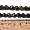 Natural Dragon Blood Beads Strands G-Z119-A17-02-6