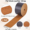 2M Flat AB Grade Cowhide Leather Cord AJEW-WH0479-73B-03-2