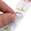 8 Patterns Easter Theme Self Adhesive Paper Sticker Rolls DIY-C060-03K-4