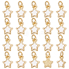 12Pcs Brass Charms KK-ME0002-13-1