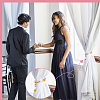 Wool Felt Pom Pom Ball Curtain Tiebacks HJEW-AB00571-5