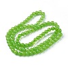 Natural Green Jade Beads Strands G-I228-4mm-14-2