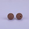 Round Silicone Focal Beads SI-JX0046A-114-2