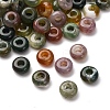 Natural Indian Agate European Beads G-Q503-03-2