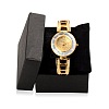 Good Valentines Day Gifts High Quality Stainless Steel Rhinestone Wrist Watch WACH-A004-05G-6