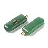 Natural Green Aventurine Pendants G-H328-02G-B06-3