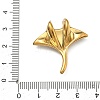 304 Stainless Steel Pendants STAS-P446-13G-G-3