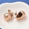 304 Stainless Steel Teardrop Stud Earrings EJEW-B108-05RG-A-4