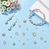 6 Styles Iron Bead Caps IFIN-UN0001-28G-2