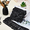5M Polyester Tassel Lace Ribbon OCOR-GF0006-48A-4