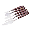 Stainless Steel Palette Knives Set DRAW-PW0001-194-4