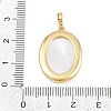 Brass with White Shell Pendants SH-CBA56CE-08G-04-3