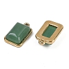 Natural Green Aventurine Pendants STAS-K291-04G-05-2