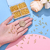 600Pcs Iron Screw Eye Pin Peg Bails IFIN-YW0003-80-5