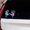 Car Decals- 1 Pcs Hand Car Hood Sticker ST-F711-1-17