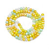 Opaque Glass Beads Strands X-GLAA-T006-07-A06-3