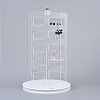 360°Rotating Organic Glass Earring Display Stand EDIS-E025-08-1