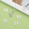 Tarnish Resistant 304 Stainless Steel Letter Charms STAS-O072-M-5