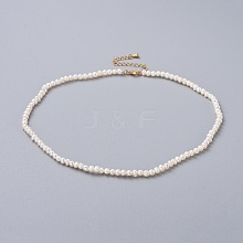 Natural Freshwater Pearl Necklaces NJEW-JN02515