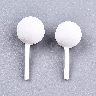 Handmade Polymer Clay 3D Lollipop Embellishments CLAY-T016-82G-1