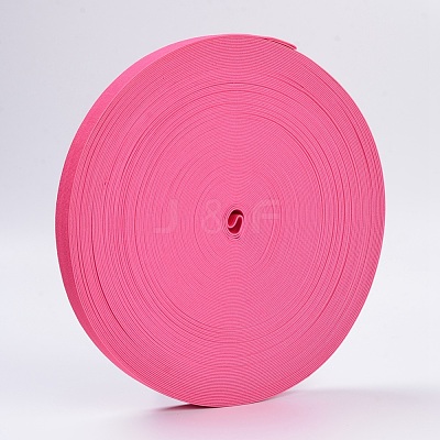 Colored Flat Elastic Rubber Band EC-WH0001-28-1
