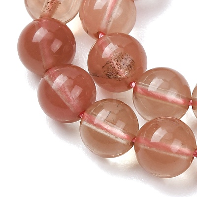 Natural Andesine Feldspar Beads Strands GG-CBA0251-A01-7mm-1