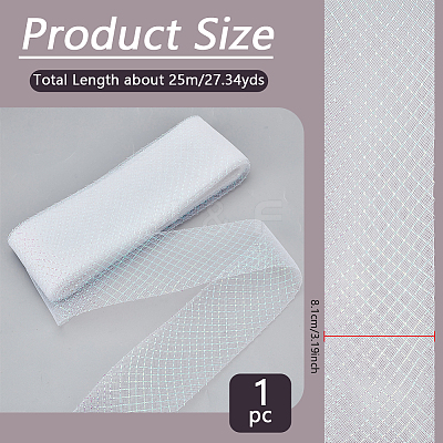 Polyester Ribbons SRIB-WH0011-228B-1