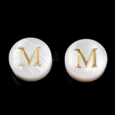 Natural Freshwater Shell Beads X-SHEL-N036-01M-1