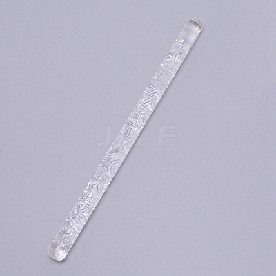 Acrylic Rolling Pin TACR-WH0001-25E-1