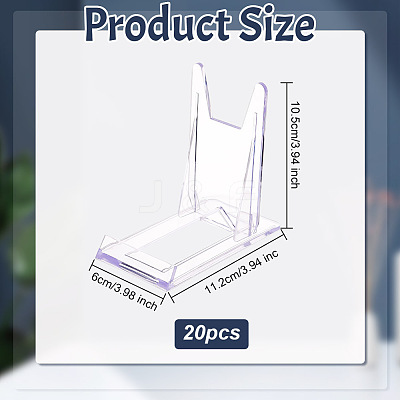 Adjustable Plastic Mobile Phone Holders DJEW-WH0039-90-1