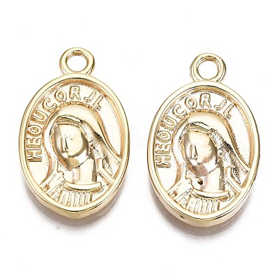 Brass Pendants KK-T056-35G-NF-1
