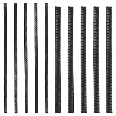 10Pcs 2 Styles Resin Firm Headband Non-slip Strip FIND-SP0020-61-1