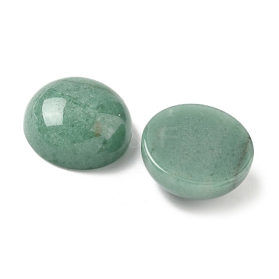 Natural Green Aventurin Cabochons G-C189-04C-1