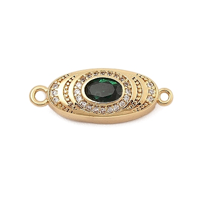 Brass Micro Pave Clear Cubic Zirconia Box Clasps KK-C075-20G-1