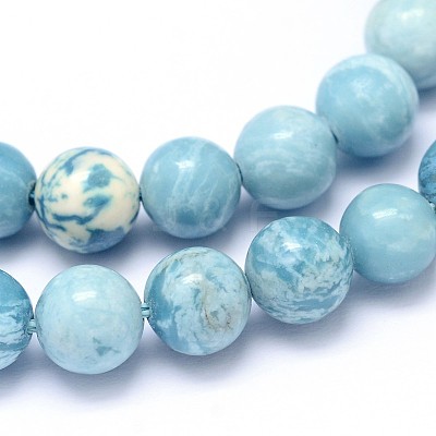 Natural Gemstone Beads Strands X-G-L367-01-8mm-1