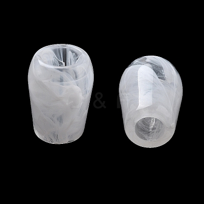 Two Tone Acrylic Beads OACR-S042-03A-1
