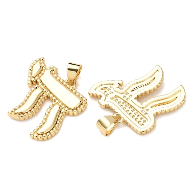 Brass Pendants KK-K408-67G-01-1
