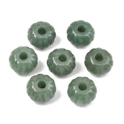 Natural Green Aventurine Carved Beads GG-CBA02C4-07B-1